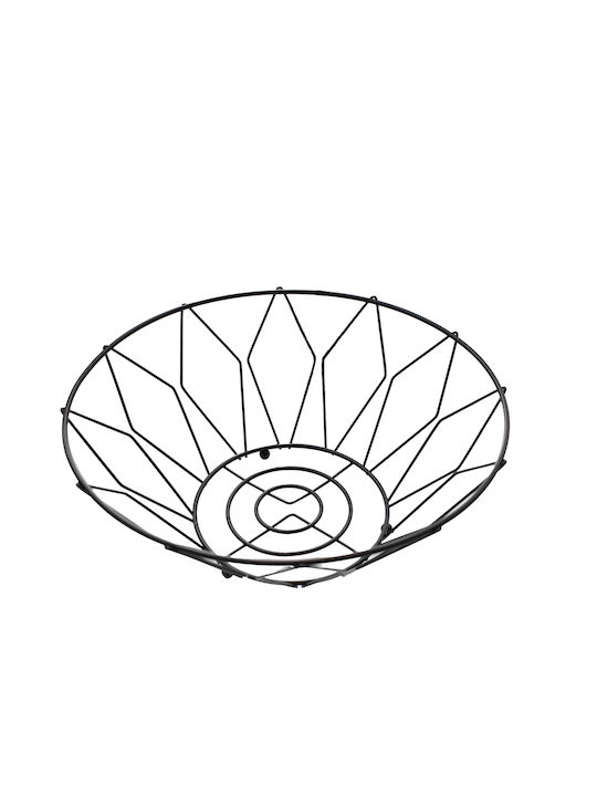 Tpster Плодова кошница Металик Черен 26x26x10бр