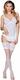 Jasmine Sexy Socks White