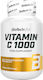 Biotech USA Vitamin C 1000 Βιταμίνη για Ενίσχυση του Ανοσοποιητικού, τo Δέρμα & Αντιοξειδωτική δράση 1000mg 30 ταμπλέτες