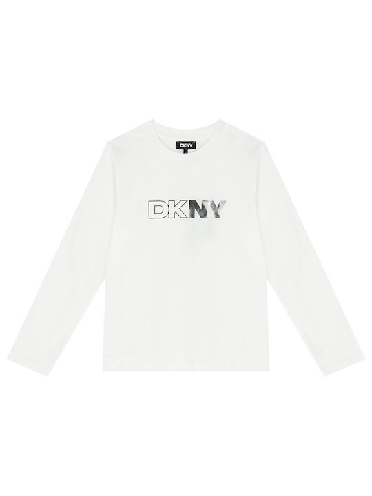 DKNY Hanorac pentru copii Alb