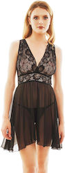 Margaritha Babydoll Sexy Negru