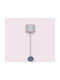 Oxygen Floor Lamp H265xW2.65cm. with Socket for Bulb E27 Multicolour