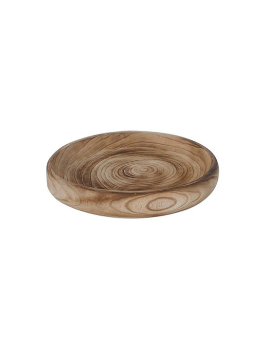 Atmosphera Paulownia Wooden Serving Platter 37.5x37.5x7cm