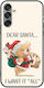 Xmas Bear Dear Santa Samsung Galaxy M55 5g Black TPU Black Silicone