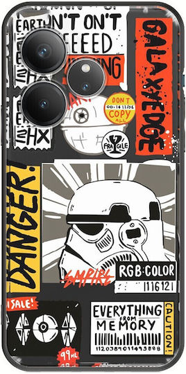 Star Wars Stormtrooper Realme GT 6 5G Black TPU Black Silicone