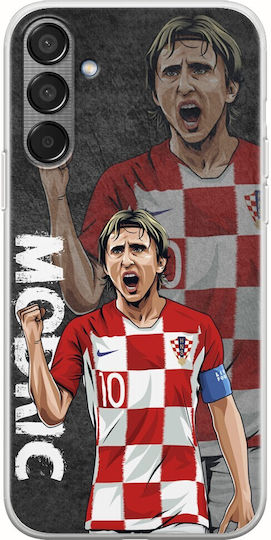 Football Stars Luka Modric Croatia Samsung Galaxy M55 5g Flexible TPU Transparent Silicone