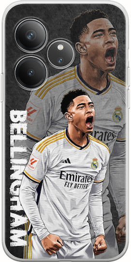Fotbal Stele Jude Bellingham Realme GT 6 5G TPU Flexibil Silicon Transparent
