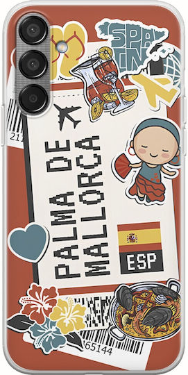 Ticket To Palma De Mallorca Samsung Galaxy M55 5g Flexible TPU Transparent Silicone