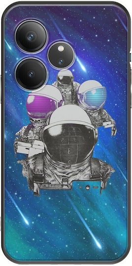 Astro Crew Realme GT 6 5G Черен TPU Черен Силикон