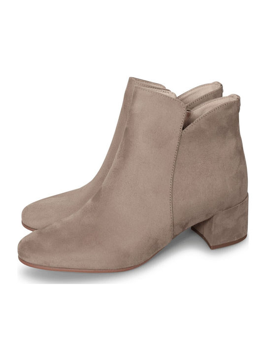 Tamaris Women's Ankle Boots with Medium Heel Gray