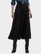 Ralph Lauren Midi Skirt Black