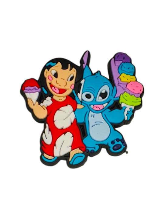 Crocs Shoe Decoration Accessories Lilo & Stitch Ice Cream Design