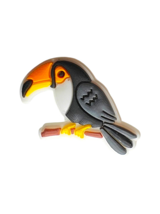 Crocs Shoe Decoration Accessory Parrot Design