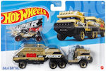 Mattel Super Rigs Φορτωτής Gold Baja Battalion