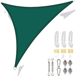 Sun Shade Sail Canopy 98% Uv Block Waterproof Green,360x360x360cm