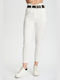 Trousers with Belt White White XL