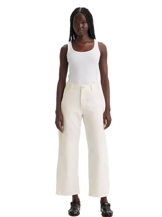 Levi's Women's Jean Trousers White