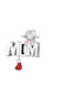 Silver me Mutti Mit Kleinem Mädchen Und Rotes Herz Charm Silber