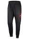 Nike Chicago Bulls Club Men's Fleece Sweatpants with Rubber Dri-Fit Black