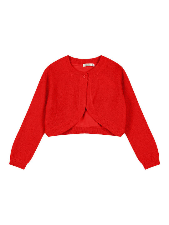 Energiers Kids Bolero Knitted RED