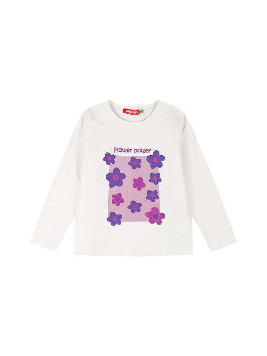 Energiers Kids' Blouse Long Sleeve Ecru