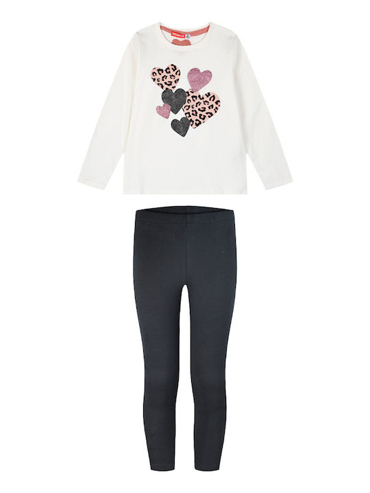 Kids' Set with Leggings Winter 2pcs Black