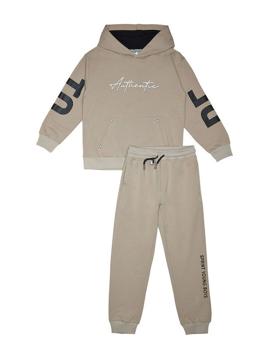 Sprint Kids Sweatpants Set Grey