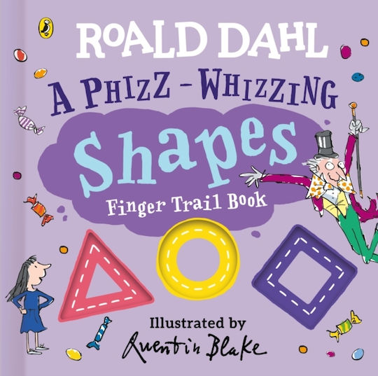 Roald Dahl A Phizz-whizzing Shapes Finger Trail Book Children's Uk Board Book