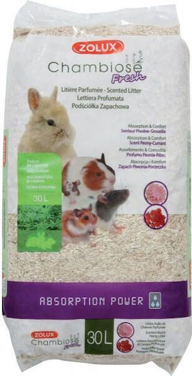 Bedding Rodents Chambiose Fresh Zolux Canepa Peony Blackcurrant 30 L
