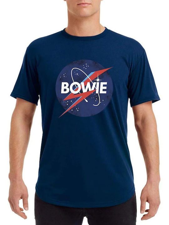 Bluse von Pegasus Company Print Bowie Superman Stil