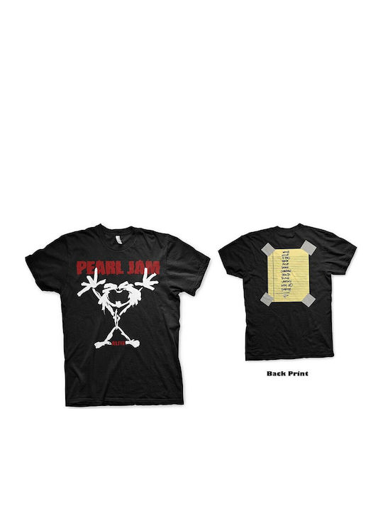 Bluse von Pegasus Company Print Pearl Jam Stickman