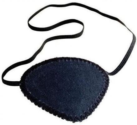 Sundo Pansamente pentru ochi de culoare Negru 1buc
