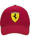 Ferrari Adults Ultimate Red 100% Cotton Drill Unisex One Size Cap