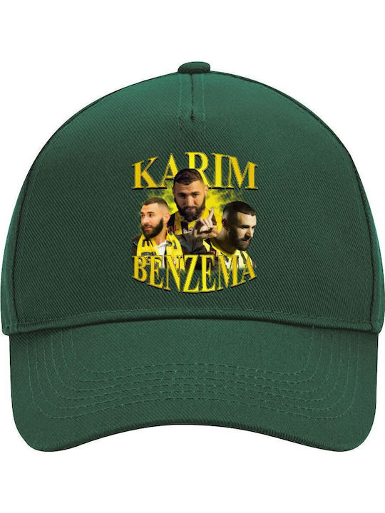 Karim Benzema Καπέλο Ενηλίκων Ultimate Πρασινο ...