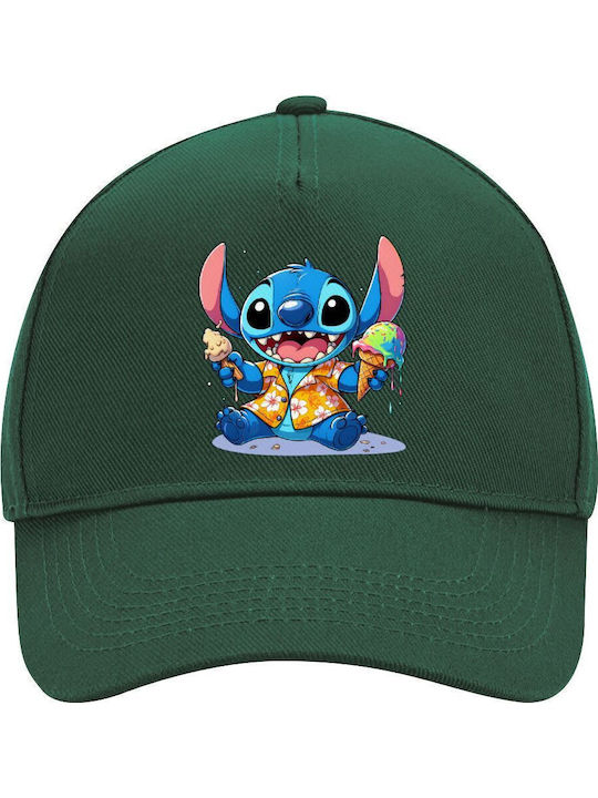 Stitch Eiscreme Erwachsene Hut Ultimate Grün 10...