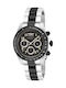 Invicta Speedway Ανδρικό Ρολόι 39mm Μπαταρίας με Γκρι Μεταλλικό Μπρασελέ