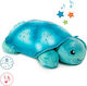 Cloud b Sleep Toy Twinkling Twilight Turtle made of Fabric with Light and Sounds for 0++ Months Aqua