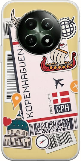 Ticket To Copenhagen Realme 12 5G Flexible TPU Transparent Silicone