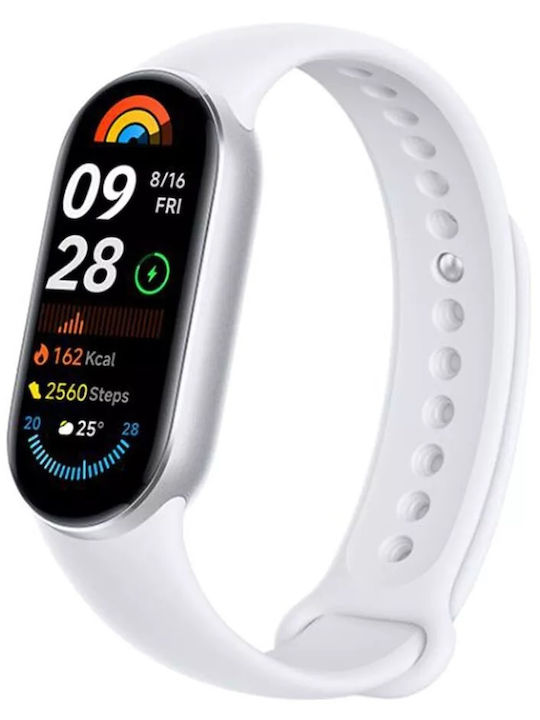 Xiaomi Smart Band 9 Waterproof with Heart Rate Monitor Glacier Silver