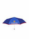 Perletti Umbrelă de ploaie Compact Albastru