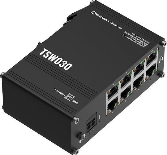 Teltonika TSW030 Negestionat Switch cu 8 Porturi Ethernet