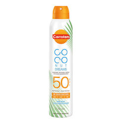 Carroten Coconut Dreams Αντηλιακό Mist για το Σώμα SPF50 200ml