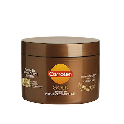 Carroten Gold Shimmer Intensive Gel Μαυρίσματος για το Σώμα με Χρώμα 150ml