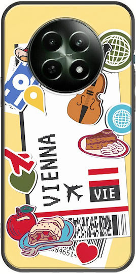 Ticket To Vienna Realme 12x 5g Black TPU Black Silicone