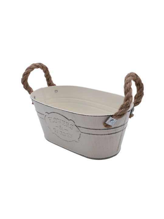 Uncle George Vintage Κασπώ Μεταλλικό Μπεζ 28x14...