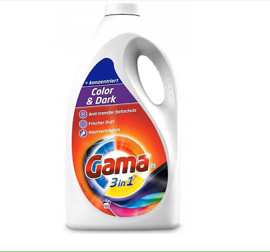 Gama Brands Lichid Detergent pentru Culori Haine 5lt (100 Cupe de măsurare)