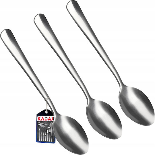Kadax Kaffee/Tee Rostfreier Stahl Silber 150921 3 Stück