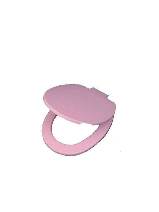 Viomes Plastic Toilet Seat Pink 34cm