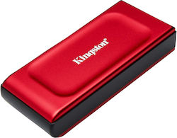 Kingston XS1000 USB-C External 1.8" SSD 2TB Red