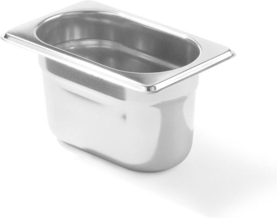 Hendi Recipient Gastronorm Oțel inoxidabil GN1/9 cu Adâncime 100mm